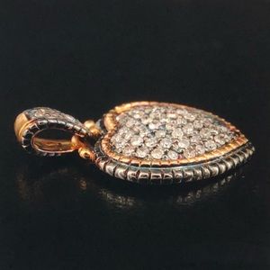 Diamond Heart Shaped Pendant